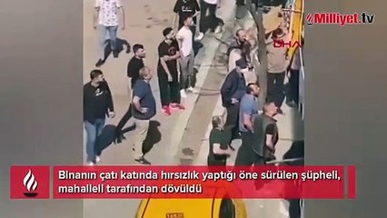Sultangazi'de hırsızlık şüphelisine mahalleliden dayak