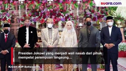 Adik Kandung Presiden Jokowi dan Ketua MK Anwar Usman Resmi Menikah