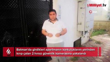 Batman’da hırsızlar merdiven korkuluklarını çaldı