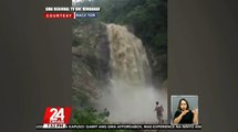 Ilang kabataang naliligo sa Kanapulan falls, inabutan ng biglaang pagragasa ng tubig sa talon | 24 Oras