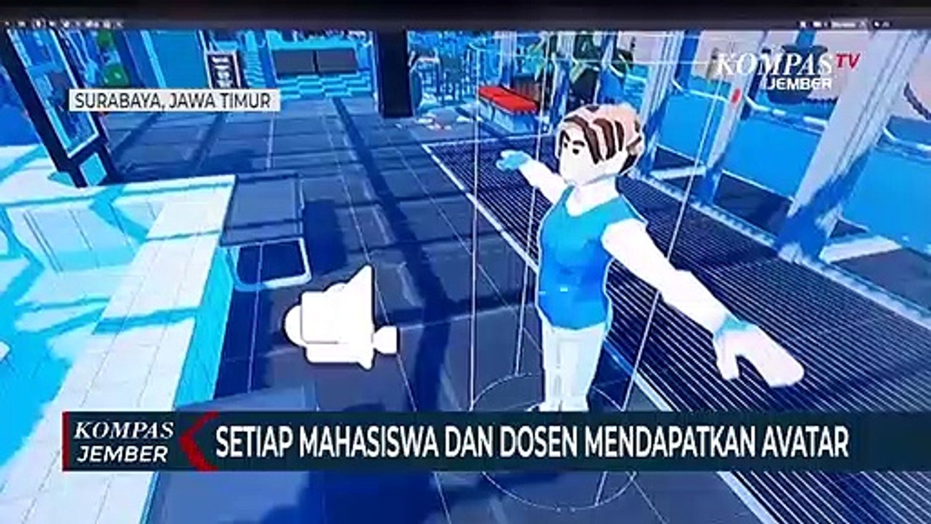 Dosen ISTTS Ciptakan Perkuliahan Virtual di Metaverse, Kuliah Daring Serasa Luring
