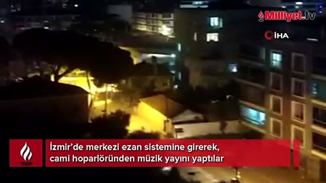 İzmir’de merkezi ezan sistemine girerek, cami hoparlöründen müzik yayını yaptılar