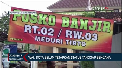 Wali Kota Pekalongan Belum Tetapkan Status Tanggap Bencana