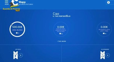 Napoli, "monetizzavano" il bonus cultura 18App trattenendo il 30%: nei guai due coniugi commercianti (26.05.22)
