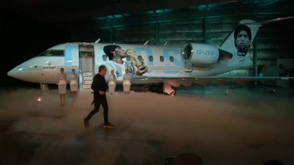 El avión de la mano de dios