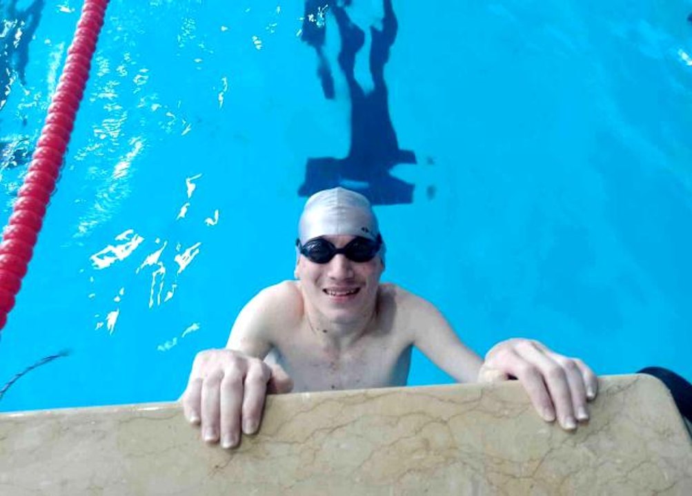 Serebral Palsi hastası Samet sporla hayata tutundu