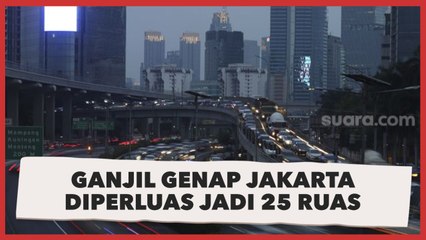 Mulai 6 Juni, Pemprov DKI Jakarta Berlakukan Ganjil Genap di 25 Ruas Jalan