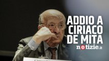 Ciriaco De Mita morto a 94 anni: addio all’ex premier e leader della DC