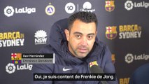 Barcelone - Xavi : “Nous comptons sur Frenkie de Jong”