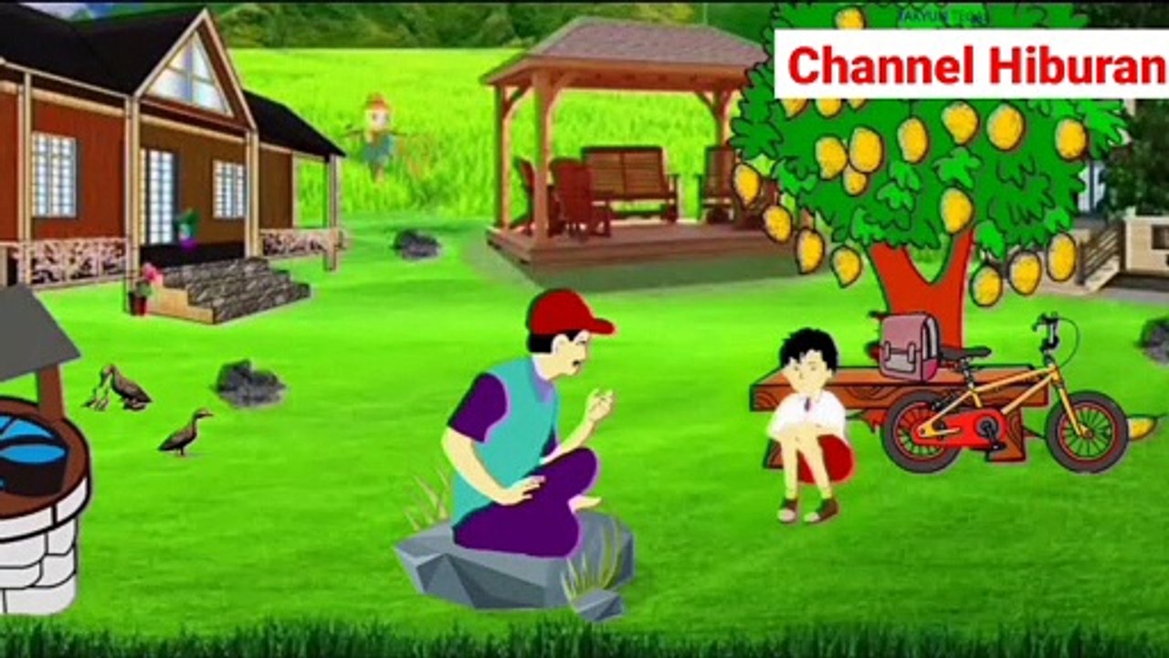 Animasi Takyun Nangis Balik Sekolah