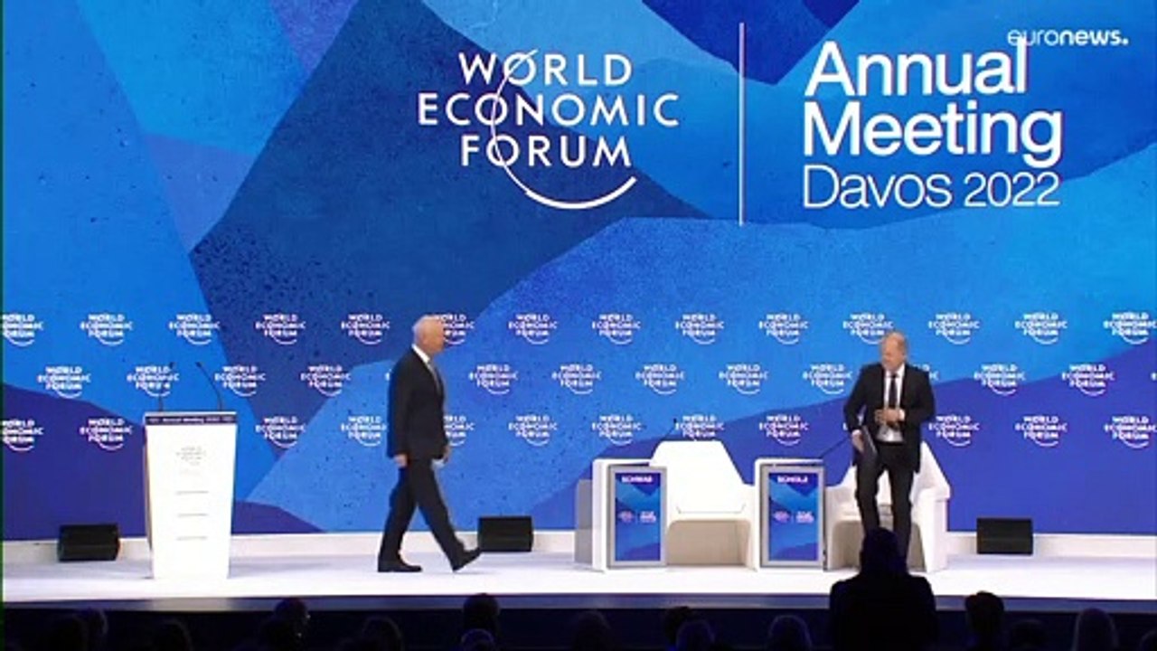 LIVE: Scholz in Davos an Putin zu Ukraine: 'Es wird keinen Diktatfrieden geben'
