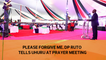 Please forgive me, DP Ruto tells Uhuru at prayer meeting