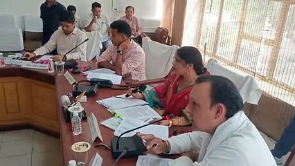 भरतपुर सांसद व जिला प्रमुख ने ली बैठक