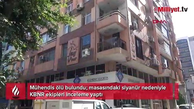 Mühendis ölü bulundu! Masasındaki siyanür AFAD ekiplerini alarma geçirdi