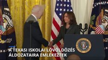 A texasi lövöldözés áldozataira emlékeztek