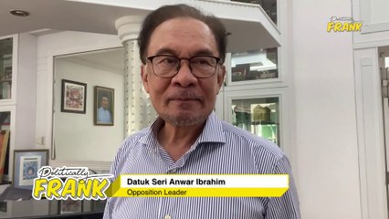 POLITICALLY FRANK: Anwar Ibrahim