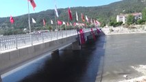 Bakan Karaismailoğlu, Taşova Sanayi Köprüsü'nün açılış törenine katıldı