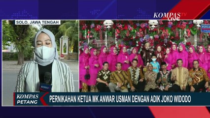 Usai Hadiri Pernikahan Adiknya, Jokowi Blusukan ke Pasar Bagi-bagi Bansos