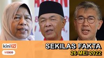 Zuraida keluar Bersatu, Ramai lagi boleh ganti Zuraida, Zafrul perlu terus terang | SEKILAS FAKTA