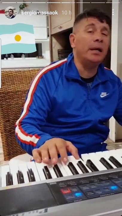 El encuentro entre Massa y Pablo Lescano de Damas Gratis