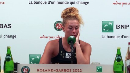 Roland-Garros 2022 - Léolia Jeanjean, pour la première fois au 3e tour d'un Grand Chelem : "Je ne me mets vraiment pas de limites"