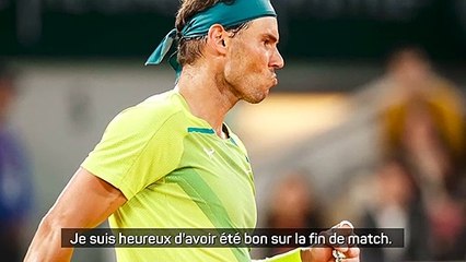 Roland-Garros : Nadal : "Je dois m'améliorer si je veux avoir une chance d'aller plus loin"