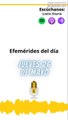 Efemérides de este jueves 26 de mayo