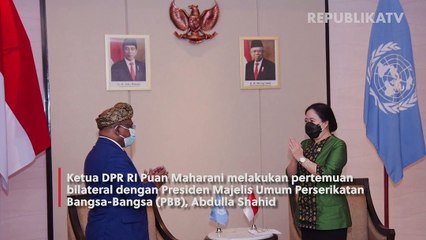 Bertemu Presiden Majelis Umum PBB, Puan Singgung UU TPKS Untuk Perlindungan Bagi Perempuan