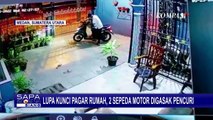 Diduga Lupa Kunci Pagar, 2 Sepeda Motor di Medan Hilang Digondol Maling