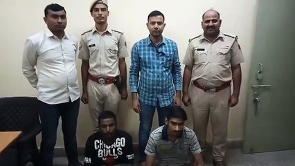 वाहनों के शीशे तोड़ने वाले एक दिन के पुलिस रिमांड पर