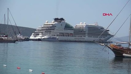 Seabourn Encore, Bodrum'a 268 turist getirdi