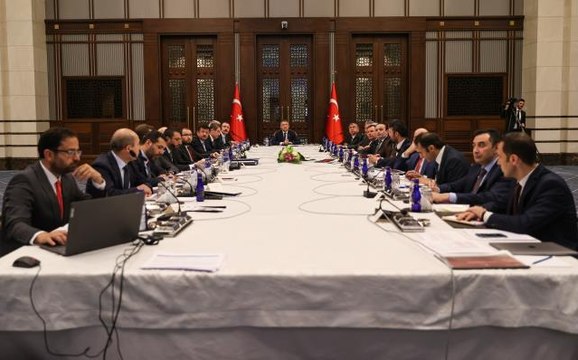 Cumhurbaşkanı Yardımcısı Oktay başkanlığında, e-Ticaret Düzenleme Taslağı toplantısı yapıldı