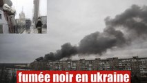 Ukraine : un village prêt de Kharkiv sous le feu de l'artillerie russe