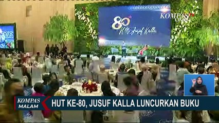 Kisahkan Perjalanan Politiknya, Jusuf Kalla Luncurkan Sebuah Buku