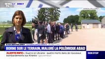 Élisabeth Borne sur le terrain, malgré la polémique Abad