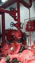 Testing Pompa Pemadam Kebakaran