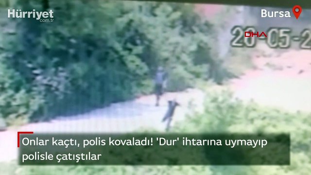 'Dur' ihtarına uymayıp polisle çatıştılar