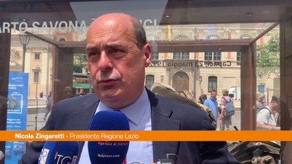 Zingaretti "La lotta alle mafie è tutti i giorni"