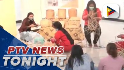 IP women weavers in Agusan del Norte conduct lecture and demonstration on basketry