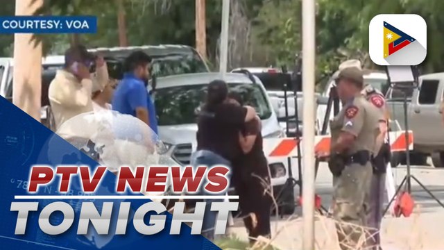 Condolences pour in from leaders in the wake of Texas school shooting; Pakistan police clash with supporters of ousted PM Khan; South Korea and U.S. test-fire missiles