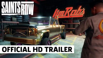 SAINTS ROW Jim Robs Upgrades Trailer