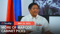 In first presser as president-elect, Marcos names more Cabinet officials