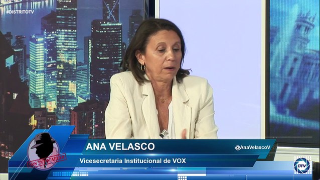 Ana Velasco: Baldovi y Calviño dicen mentiras, quieren mal poner a Vox con el caso de matanza en EE.UU