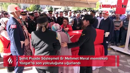 Pençe-Kilit şehidi son yolculuğuna uğurlandı