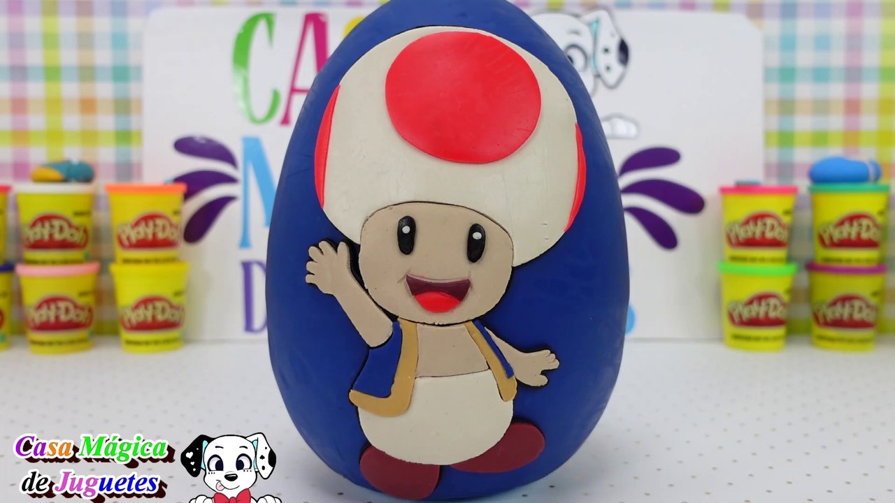 Huevo Gigante Sorpresa de TOAD de Super Mario