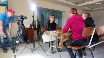 Ukrainische Kinder auf der Flucht: "Wir lebten in unserem Dorf, bis die Orks kamen..."