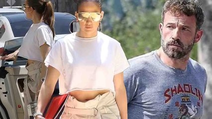 Jennifer Lopez is disappointed to leave the house after arguing with Ben Affleck about the wedding