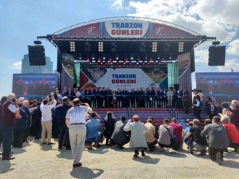 TBMM Başkanı Şentop ve İçişleri Bakanı Soylu, Trabzon Günleri'nin açılışına katıldı