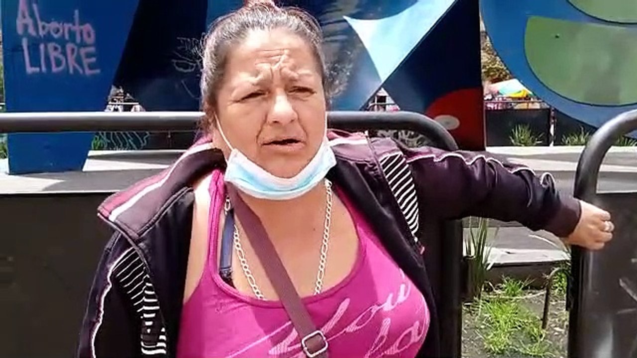 VIDEO: Claudia, la Pitufa de TransMilenio, se mamó del uribismo y ahora está con Petro