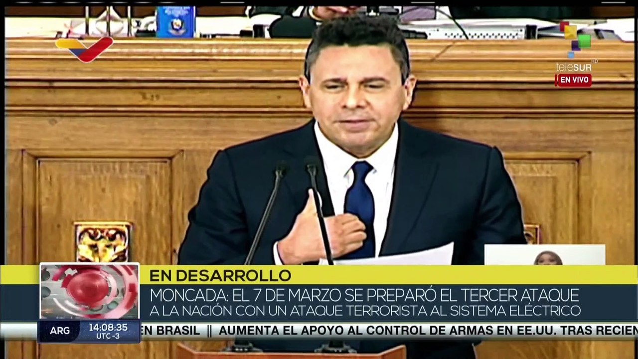 Embajador de Venezuela en la ONU afirma que EE.UU. organizó ataque al sistema eléctrico